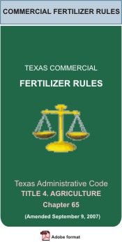 Commercial Fertilizer Rules